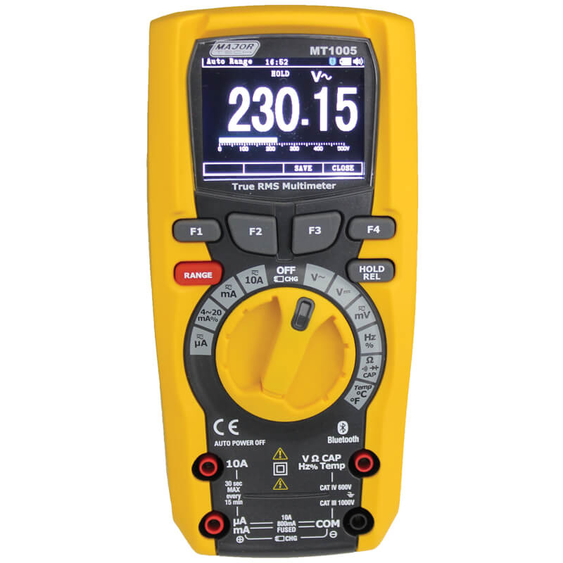 1000V AC/DC TRMS Bluetooth Multimeter – Zenith Sales & Calibrations Pty Ltd