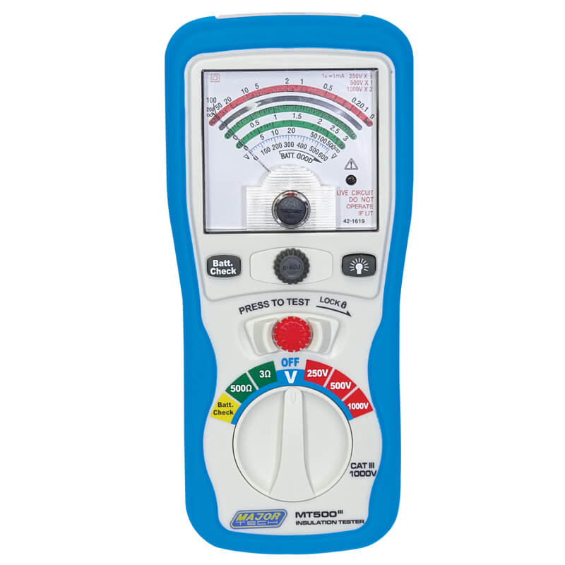 Insulation Tester Instrument 1000V Analogue Insulation Tester – Zenith Sales & Calibrations Pty Ltd