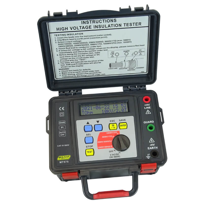 10kV High Voltage Insulation Tester