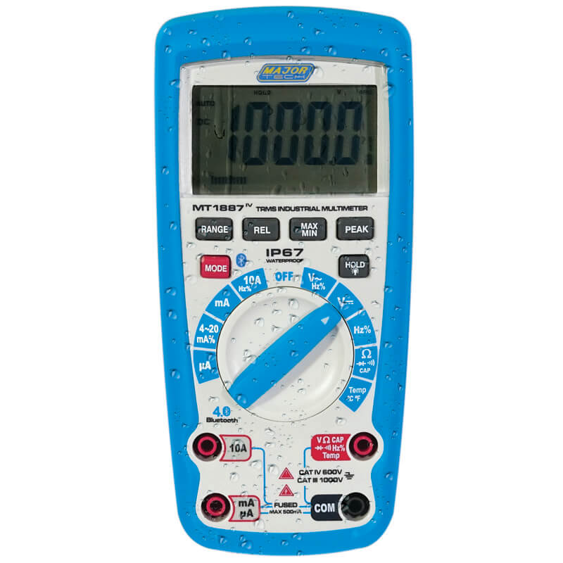 1500V DC IP67 True RMS Bluetooth Multimeter