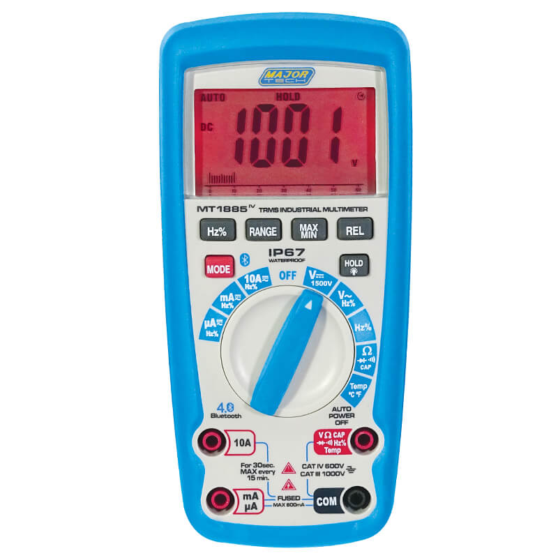 1500V DC IP67 True RMS Bluetooth Multimeter