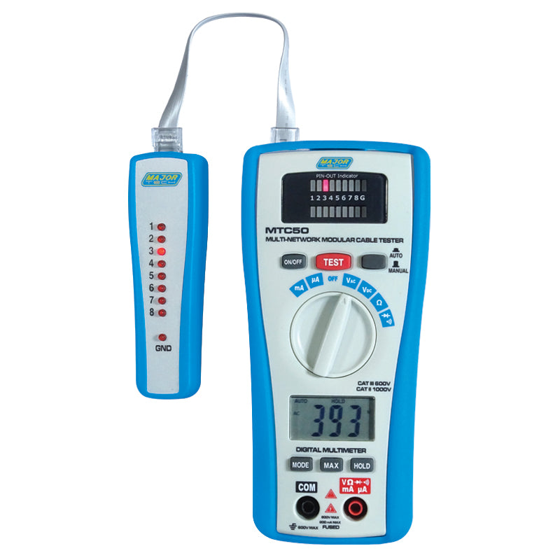 2-In-1 LAN Tester and Multimeter