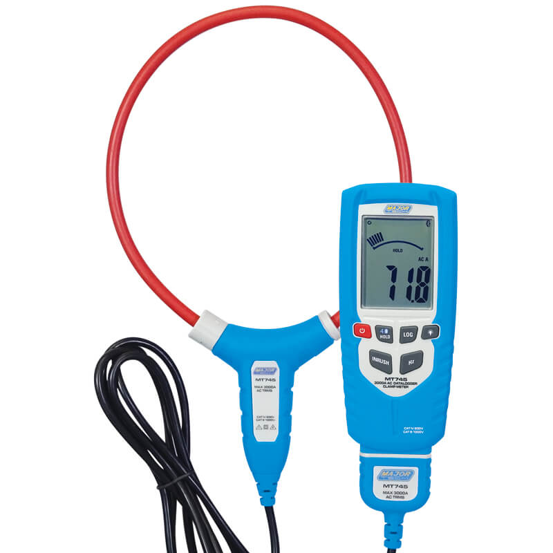 3000A AC True RMS Clamp Meter