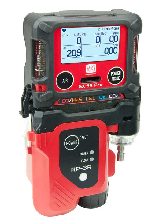 RP-3R battery-operated sample draw pump for GX-3R gas monitors