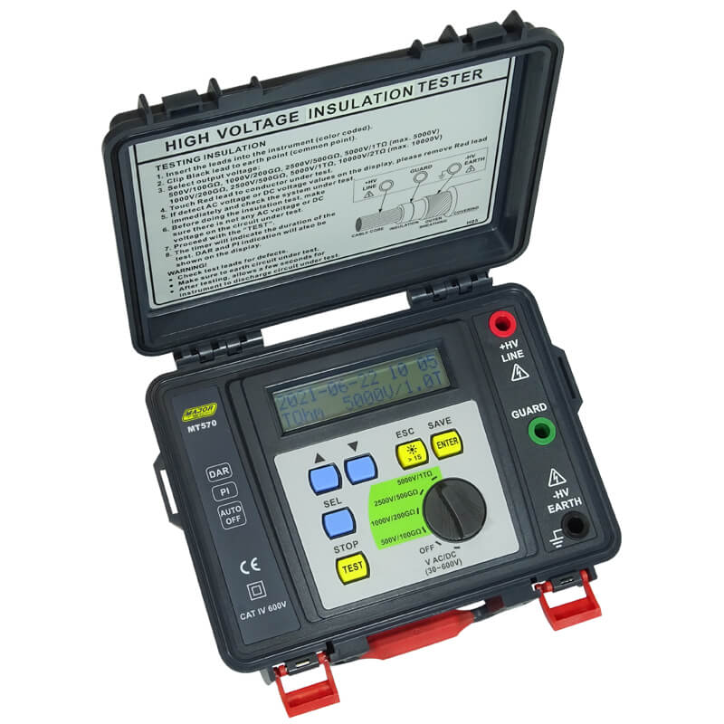 Insulation Tester Instrument 5kV High Voltage Insulation Tester – Zenith Sales & Calibrations Pty Ltd