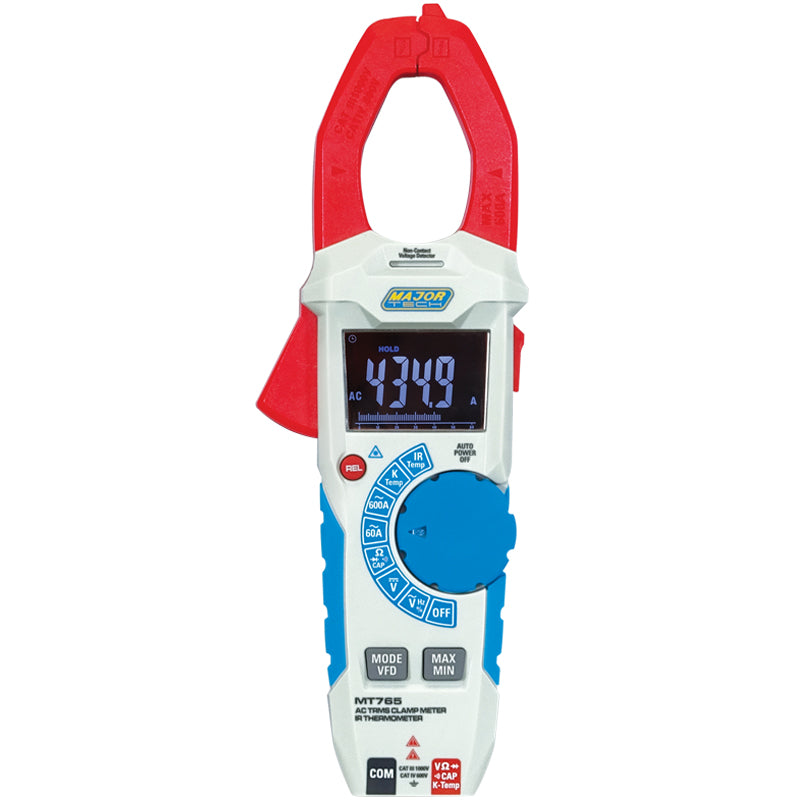 600A AC IR Thermometer Clamp Meter