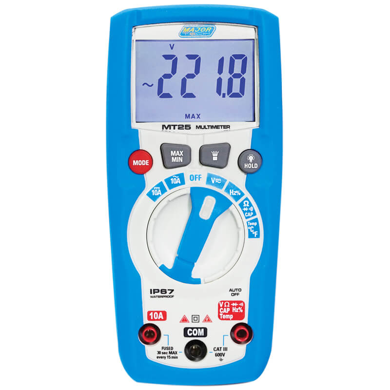 600V AC/DC IP67 Compact Multimeter