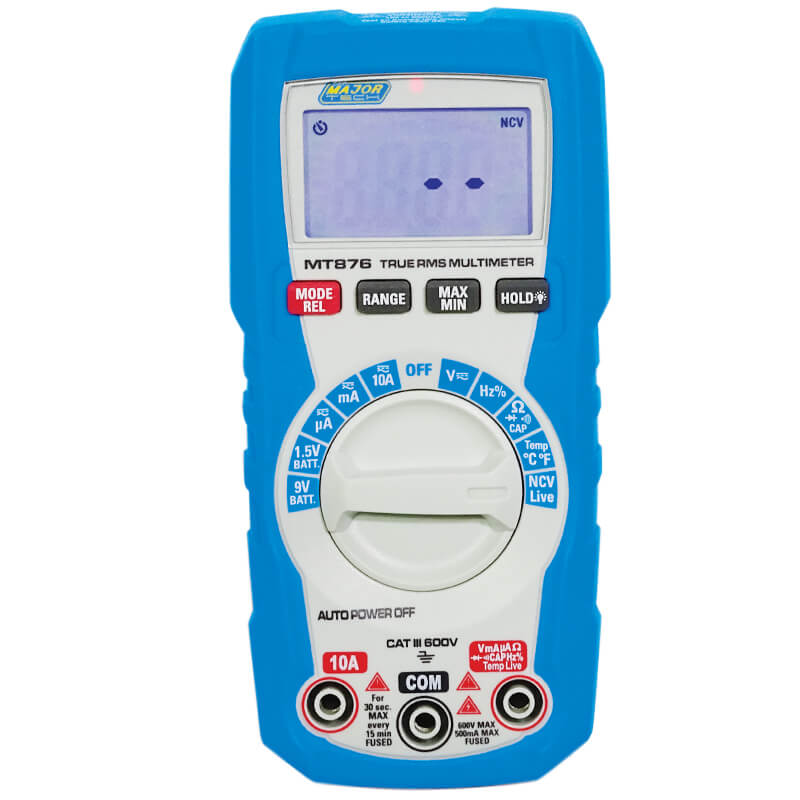 600V AC/DC True RMS Multimeter