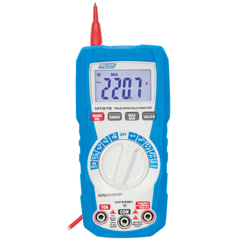 600V AC/DC True RMS Multimeter