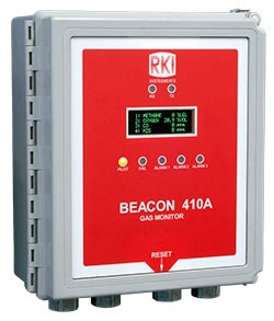 Beacon 410A four-channel gas monitoring controller