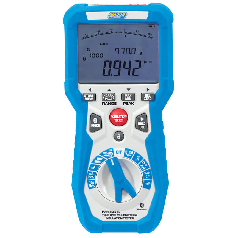 Bluetooth Insulation Tester and Multimeter