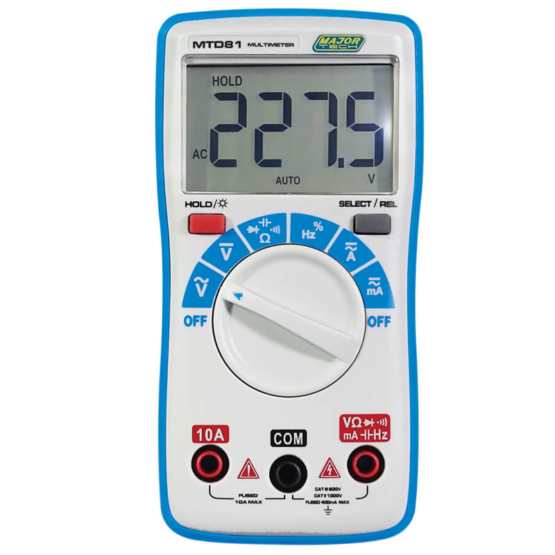 Compact Auto Ranging Multimeter