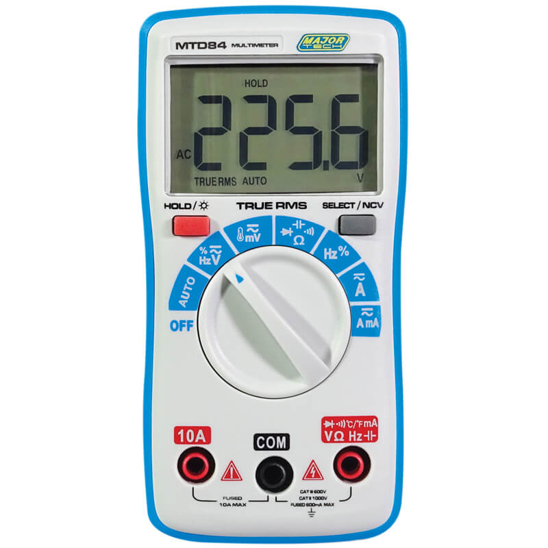 Compact True RMS Auto Ranging Multimeter