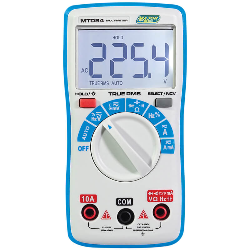 Compact True RMS Auto Ranging Multimeter