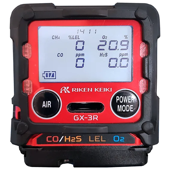 GX-3R Personal Multi-Gas Confined Space Monitor