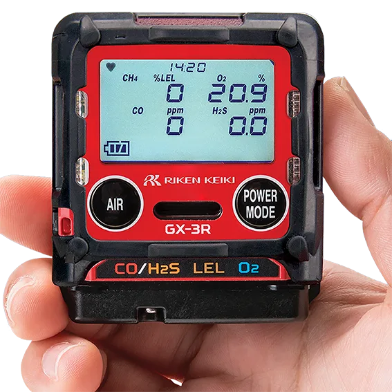 GX-3R Personal Multi-Gas Confined Space Monitor