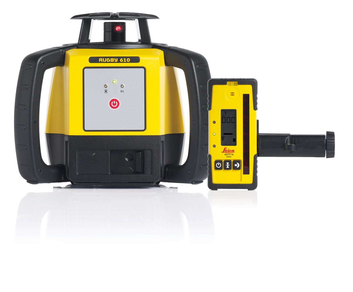 Leica Rugby 610 Laser Level complete with RE 160 Digital - Alkaline