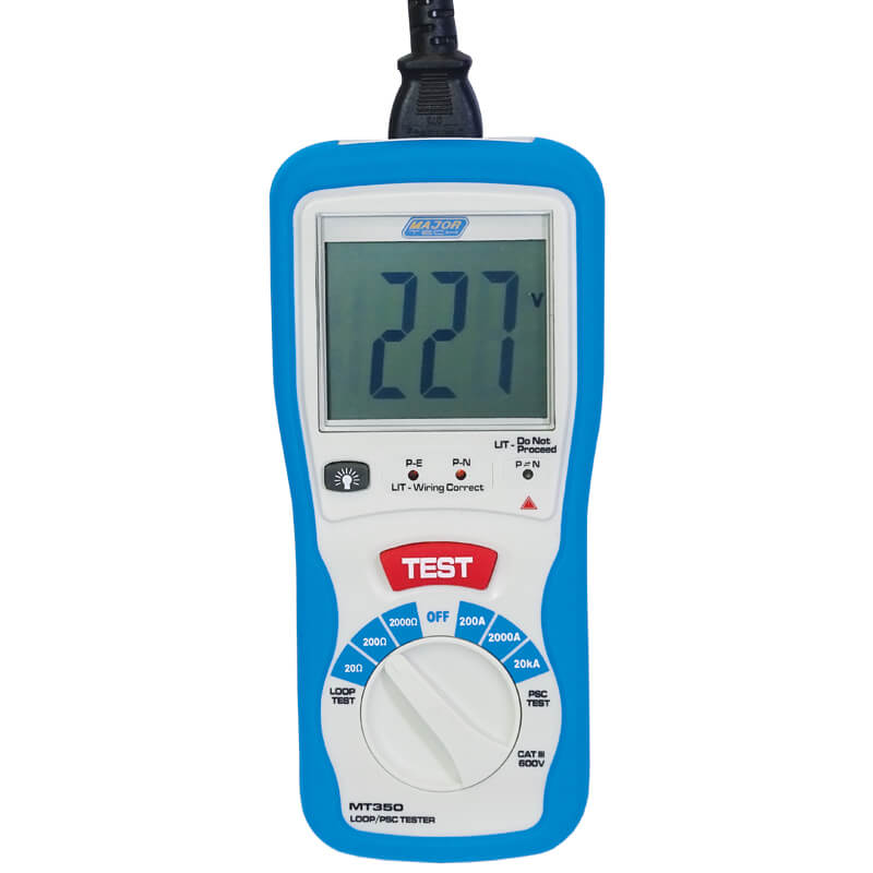 Loop Impedance and PSC Tester