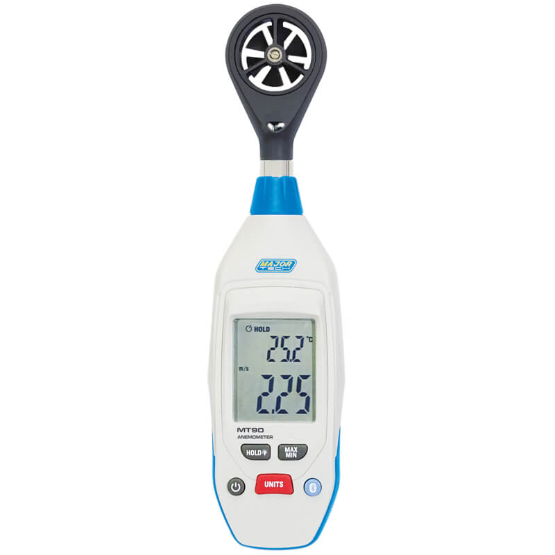 Mini Bluetooth Anemometer – Zenith Sales & Calibrations Pty Ltd