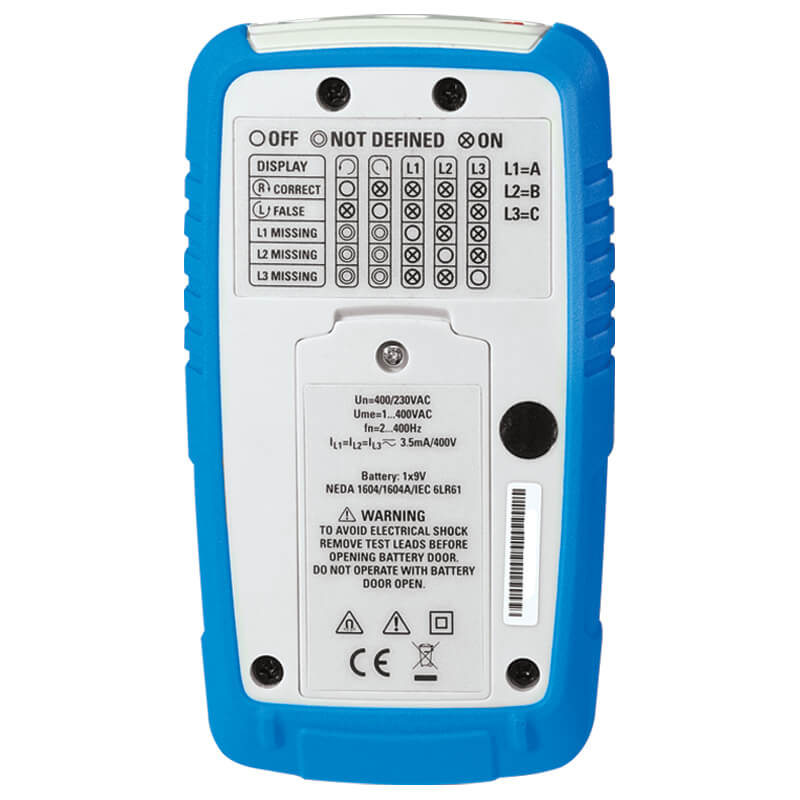 Motor and Phase Rotation Meter – Zenith Sales & Calibrations Pty Ltd