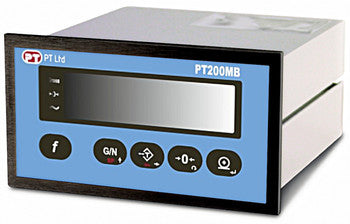 PT200MB Modbus panel mount weighing indicator